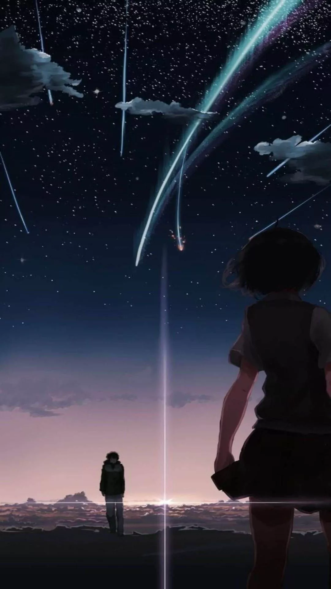 Download Anime Girl Sad Alone Mitsuha