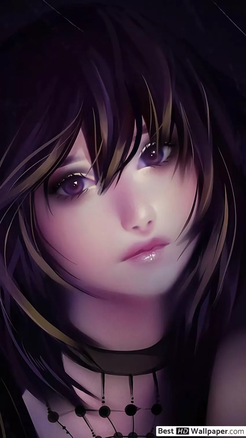 Sad anime girl, iphone sad girls HD