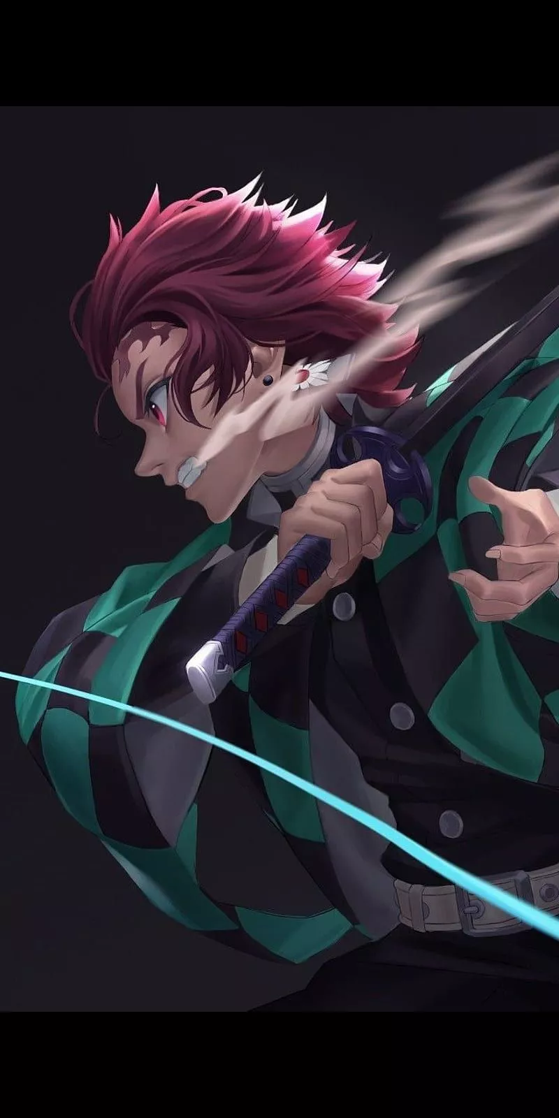 Tanjiro kamado2, anime, asesino de