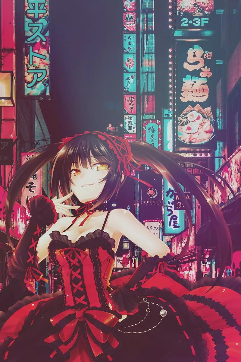 Date a live, anime, date a live, iphone