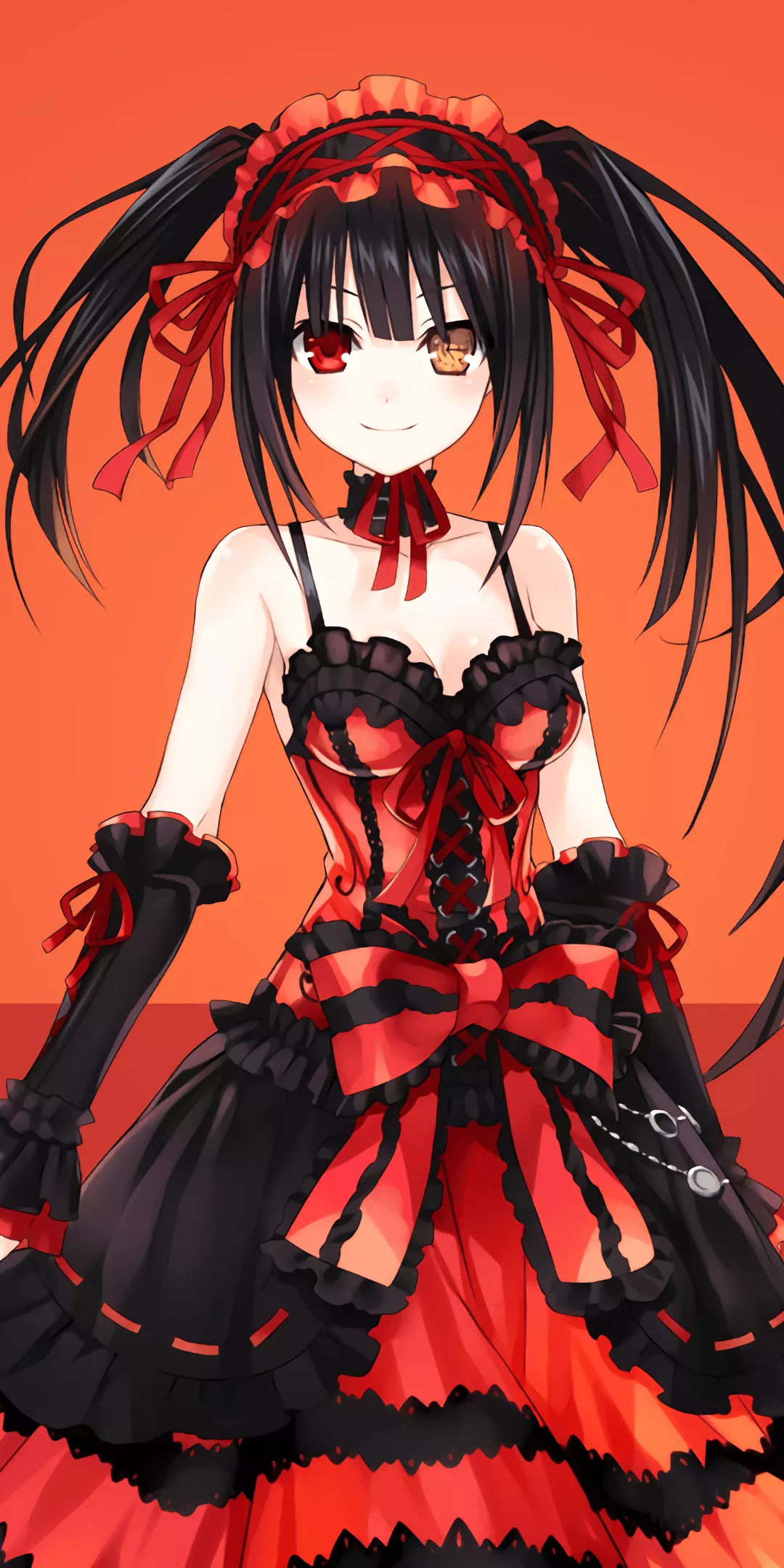 Kurumi Tokisaki Phone Wallpaper