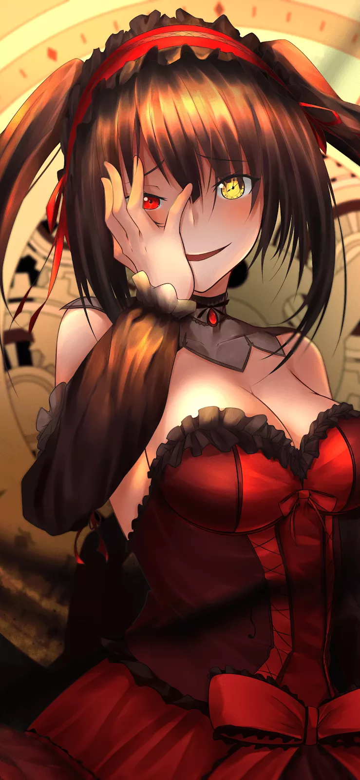Kurumi Tokisaki Mobile Wallpaper