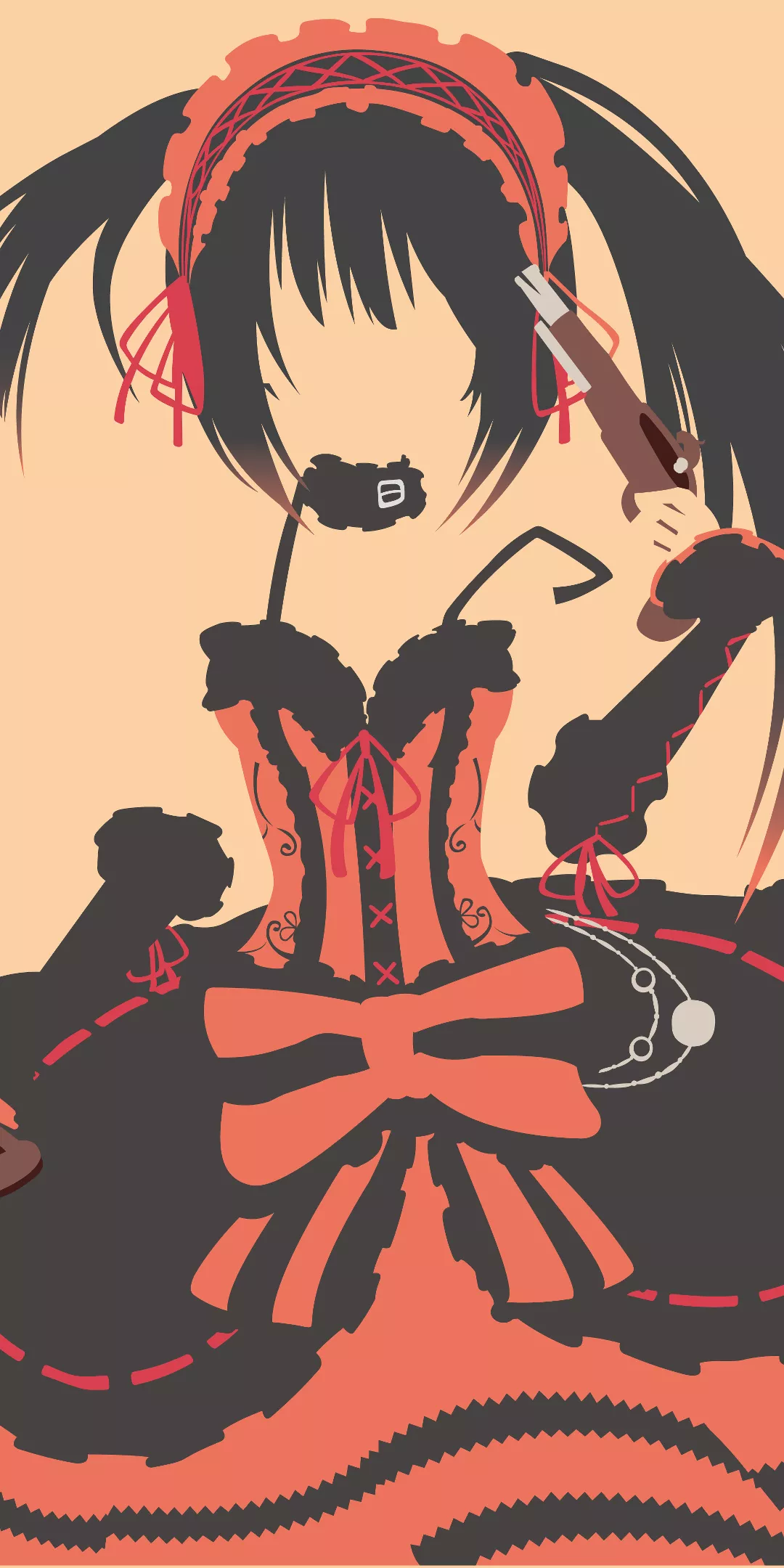 Minimalist Kurumi Tokisaki Anime Date