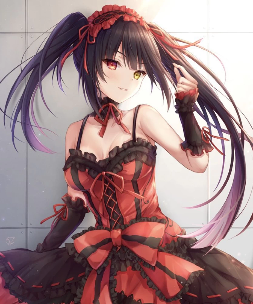 Tokisaki Kurumi Matte Finish Poster