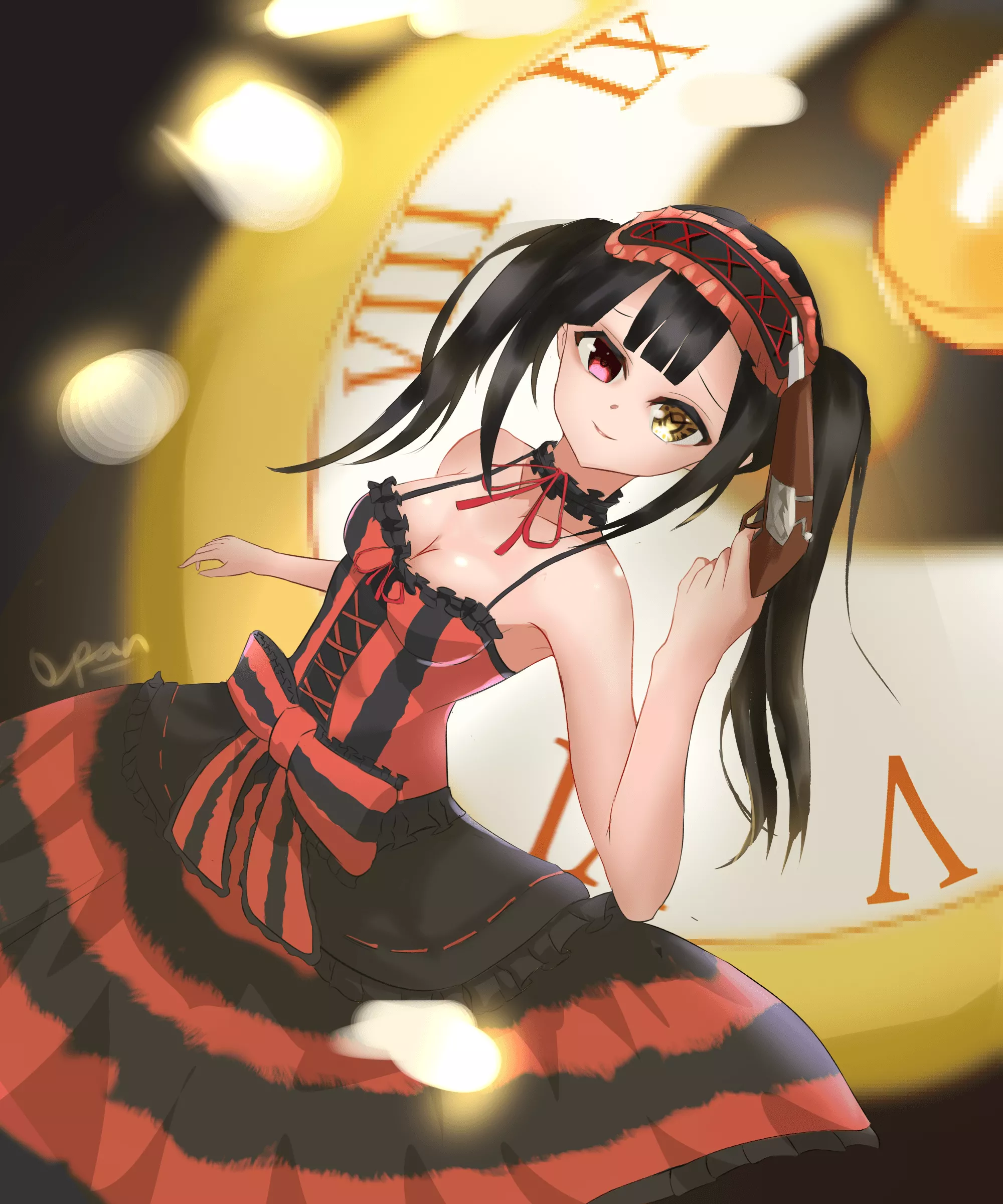 tokisaki kurumi opan