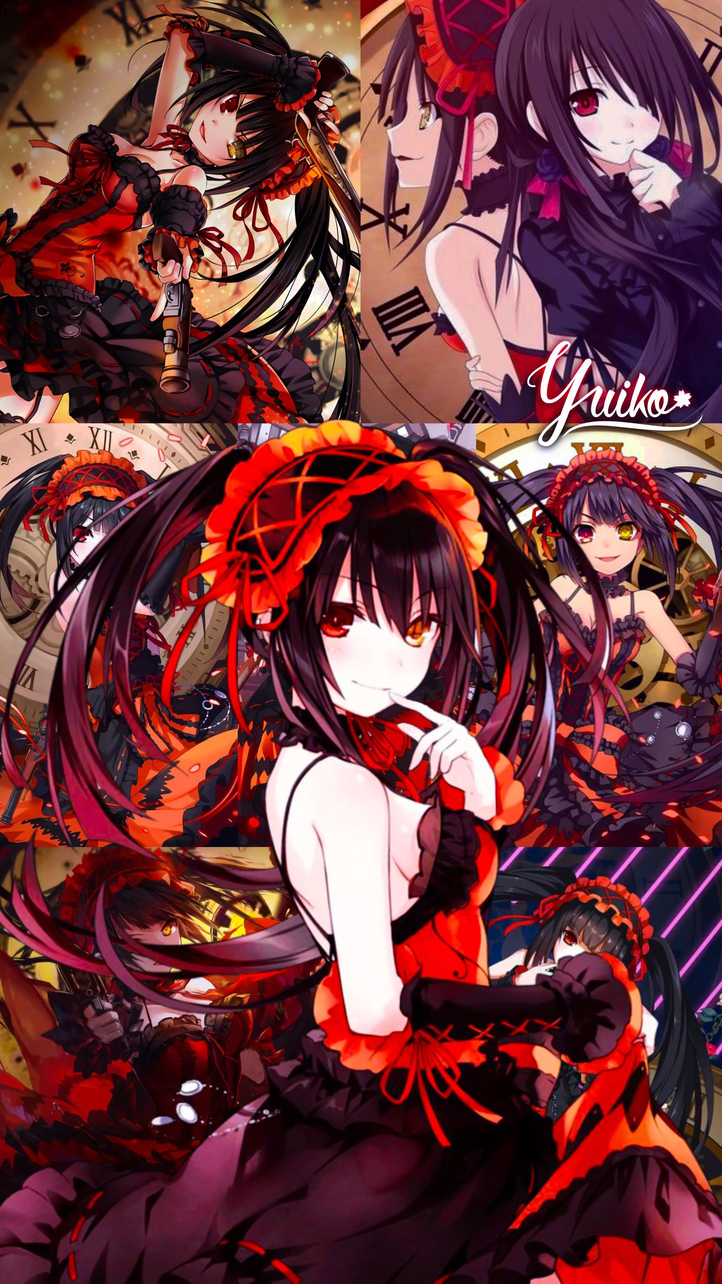 Tokisaki Kurumi Wallpaper By Yui Yuiko