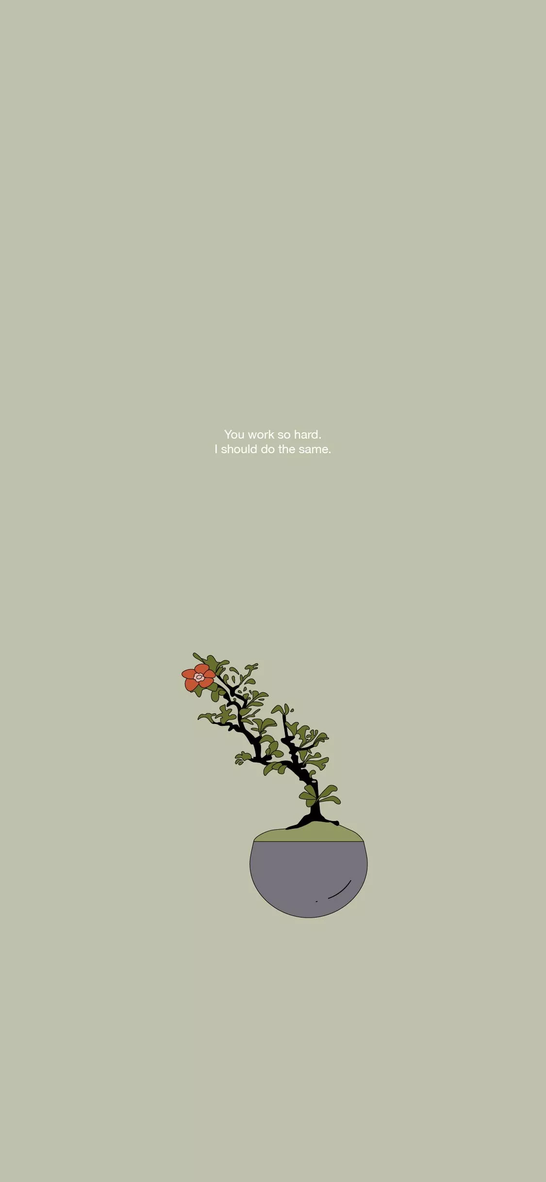 i made joon bonsai wallpaper