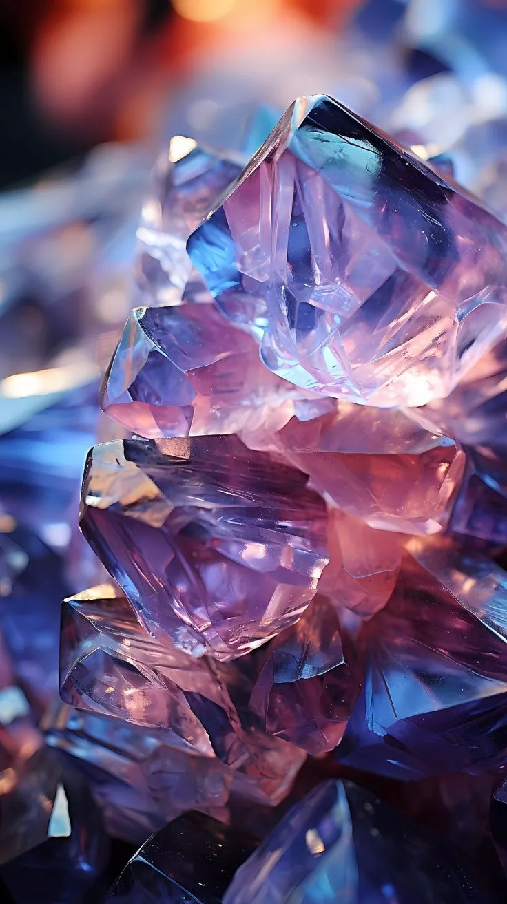Crystal closeup