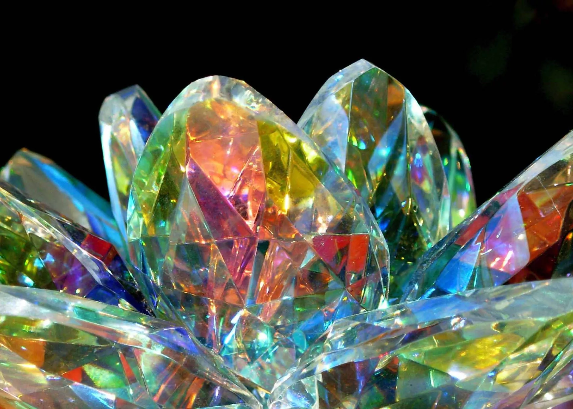 Crystal Glass Gemstone Colorful