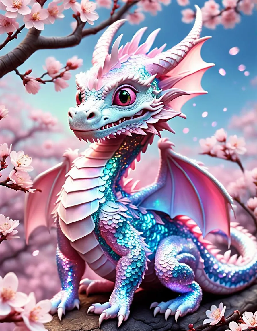 Adorable dragon