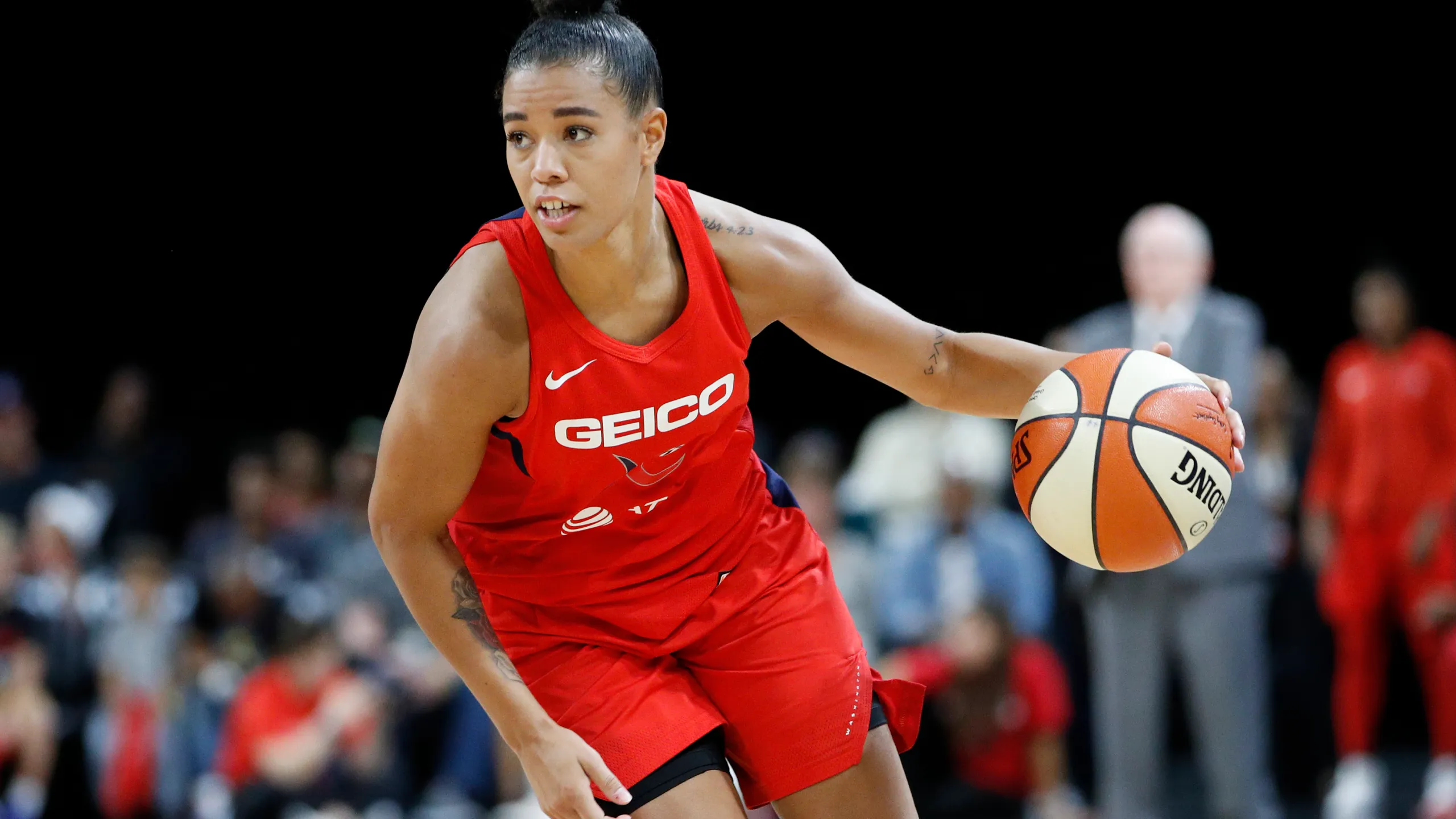 Mystics' Natasha Cloud, LaToya Sanders