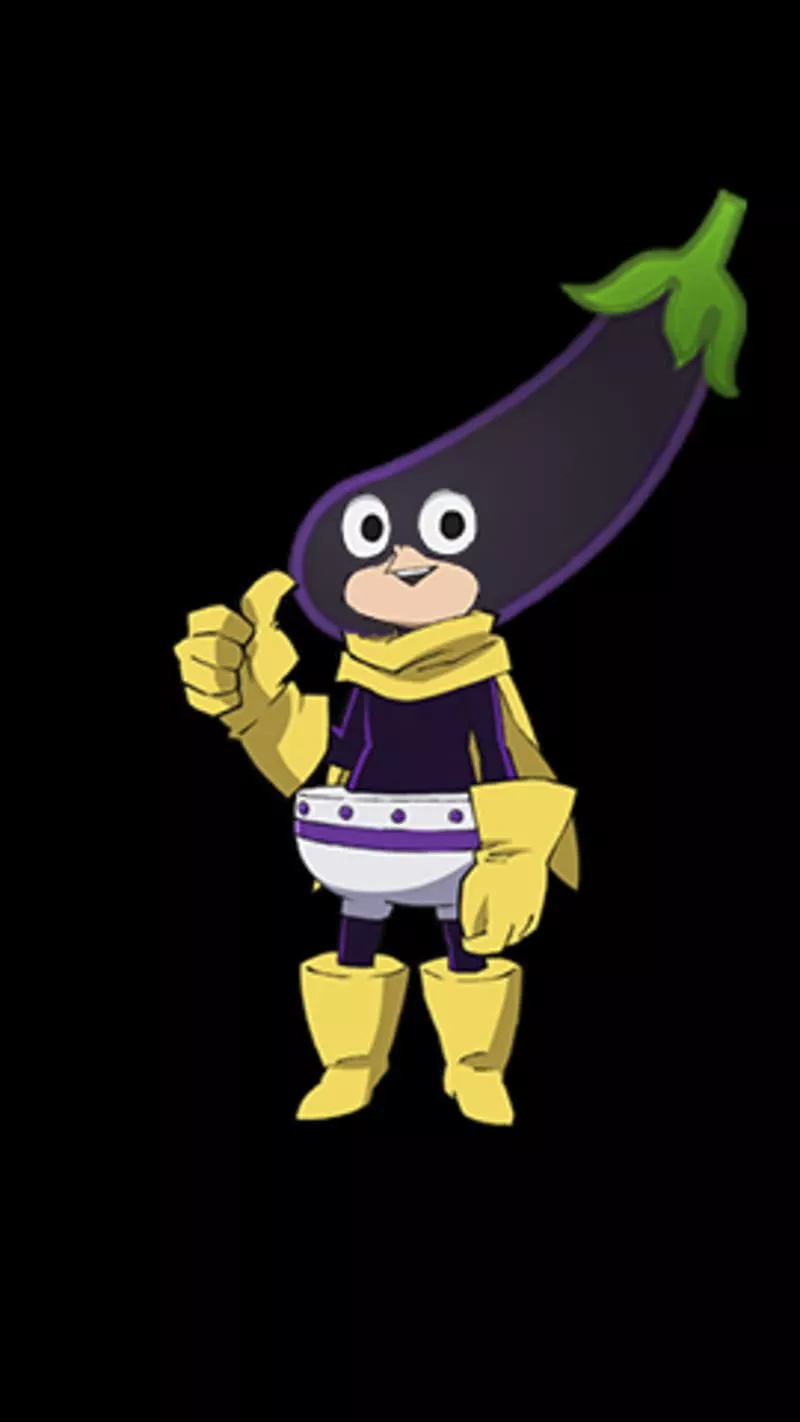 Eggplant Mineta, meme, mha, my hero