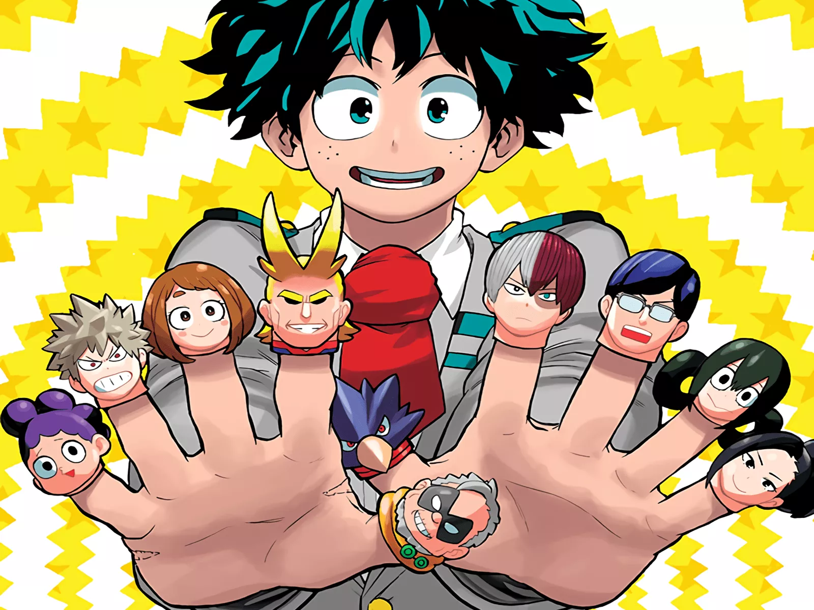 My Hero Academia HD Wallpaper: Heroes