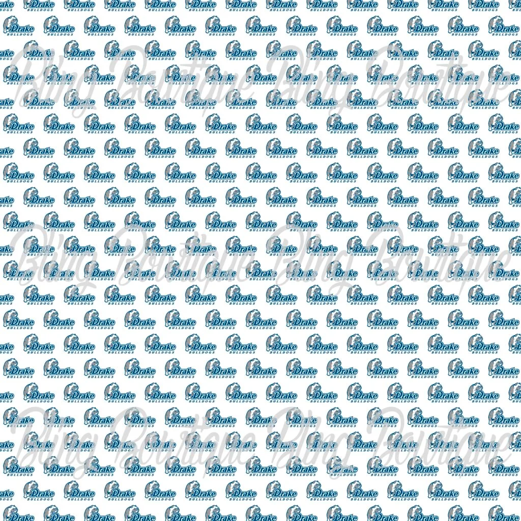 Drake Bulldogs Fabric