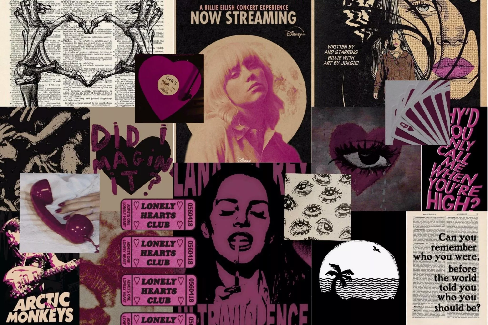 Pink, purple aesthetic wallpaper laptop