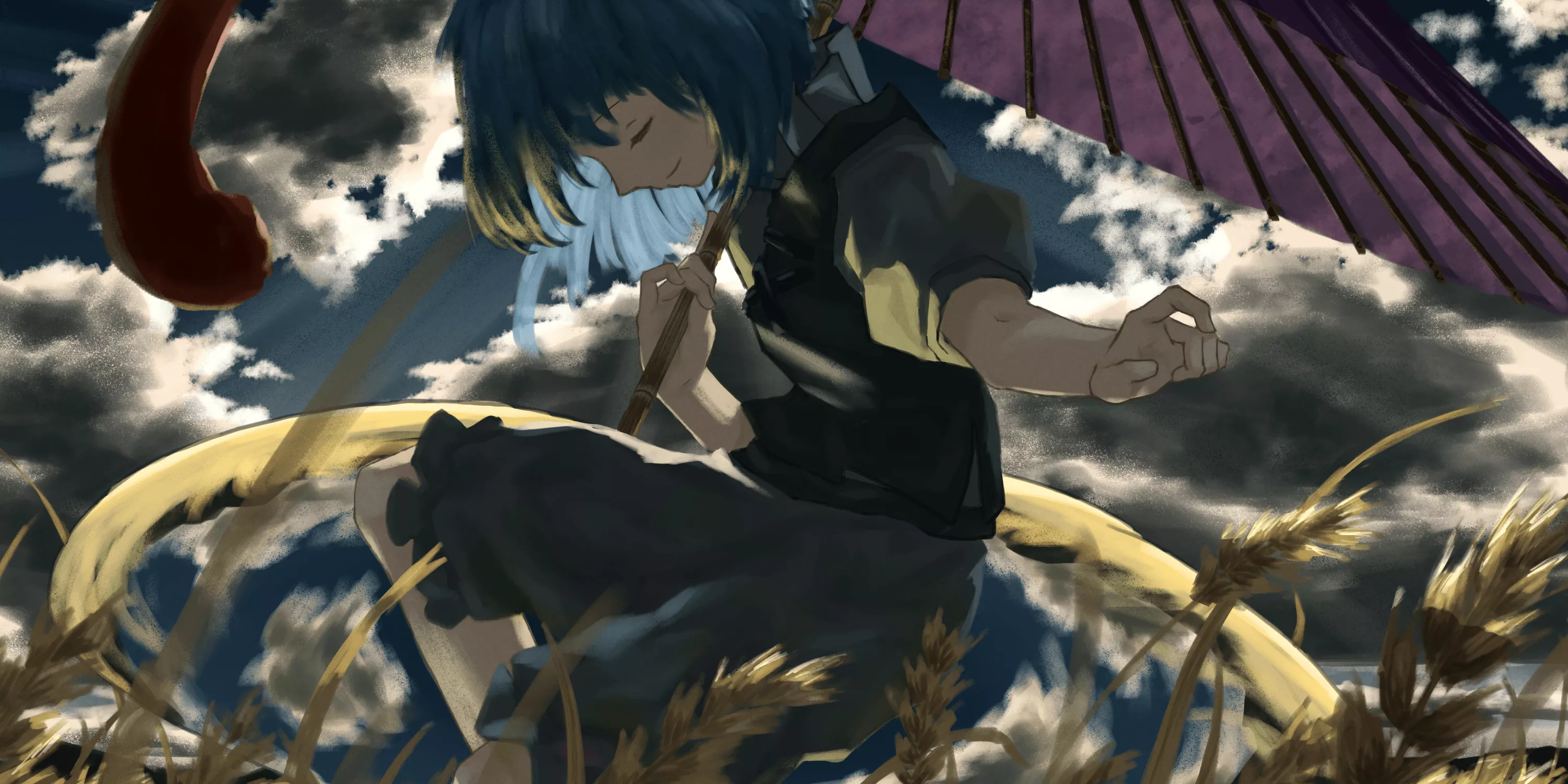 Anime touhou HD kogasa Gaming Mat Desk