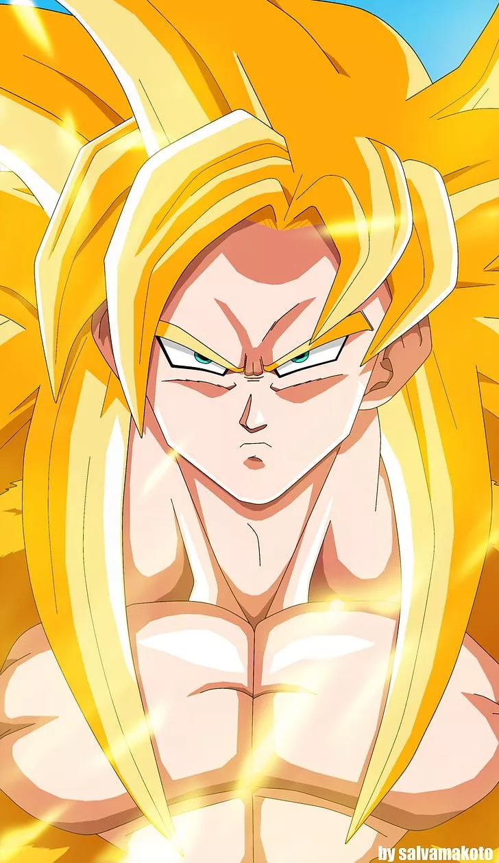 Goku super saiyan 3 1080P, 2K, 4K, 5K