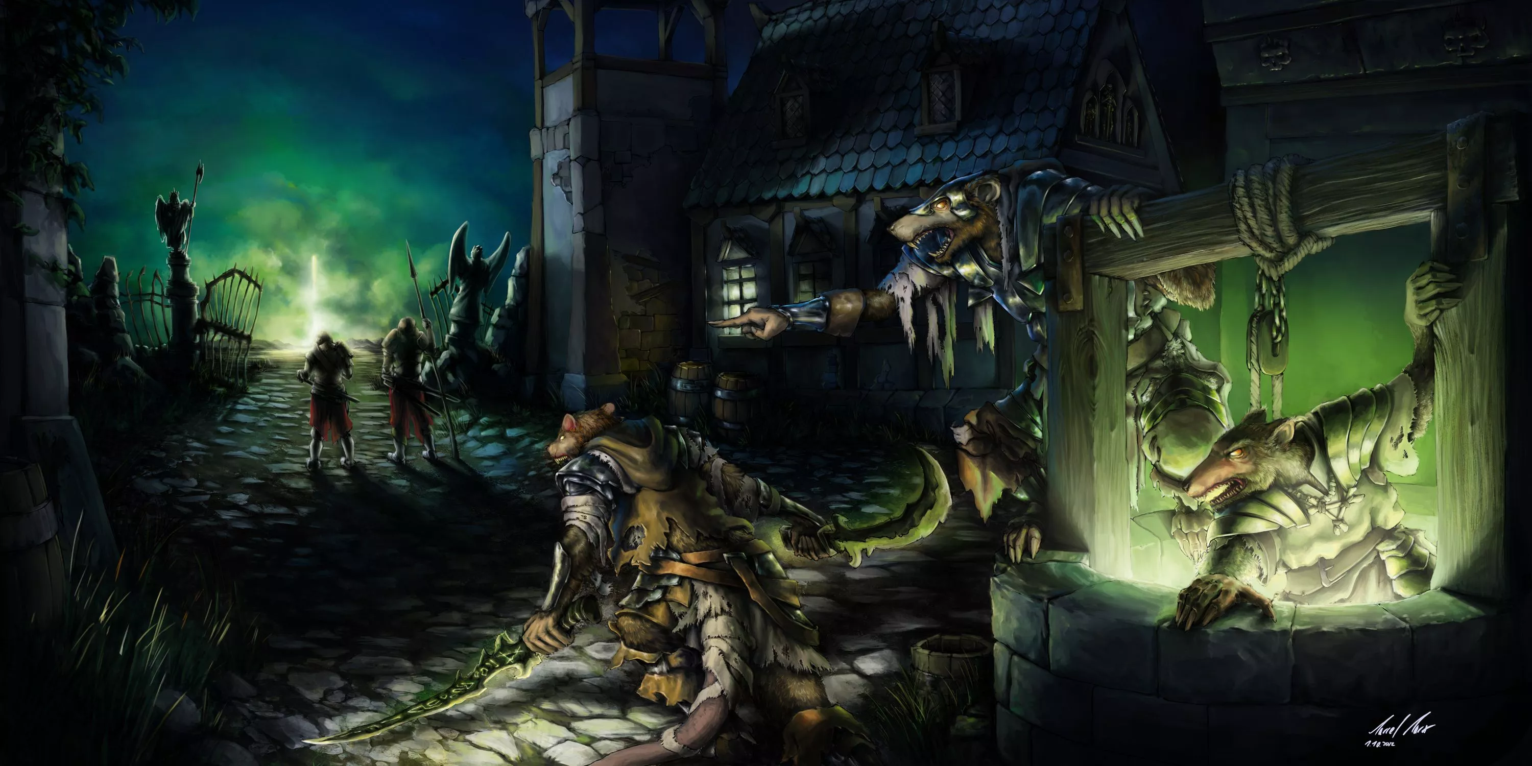 Picture Fantasy Magical animals 3000x1500