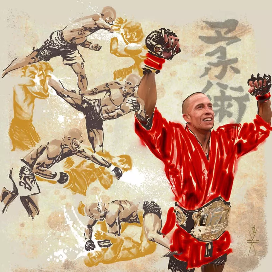 Mixed Martial Artist Fan Art Wallpaper