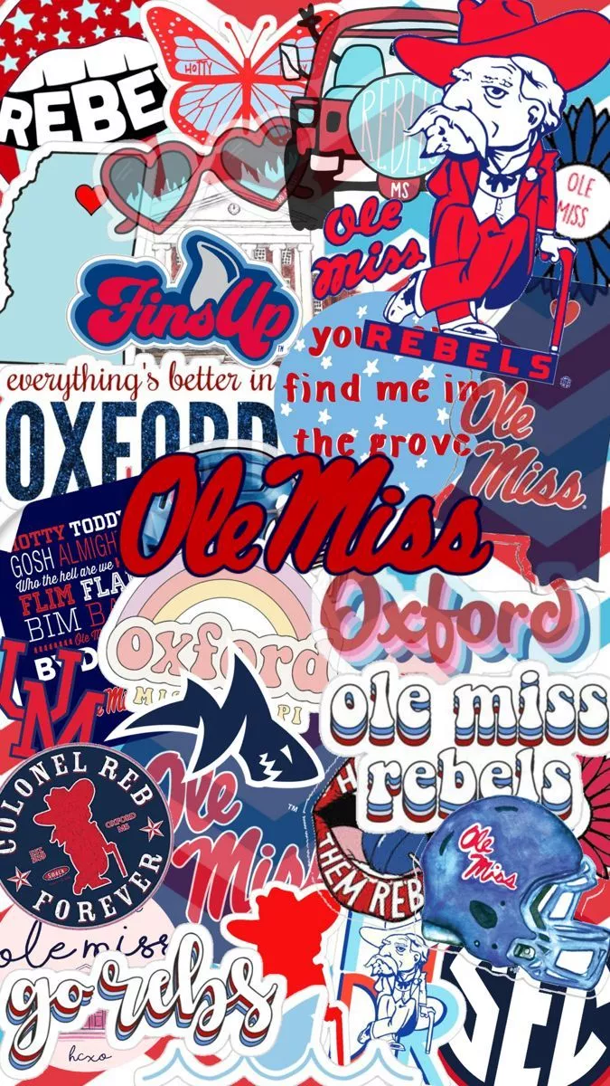 ole miss iphone wallpaper