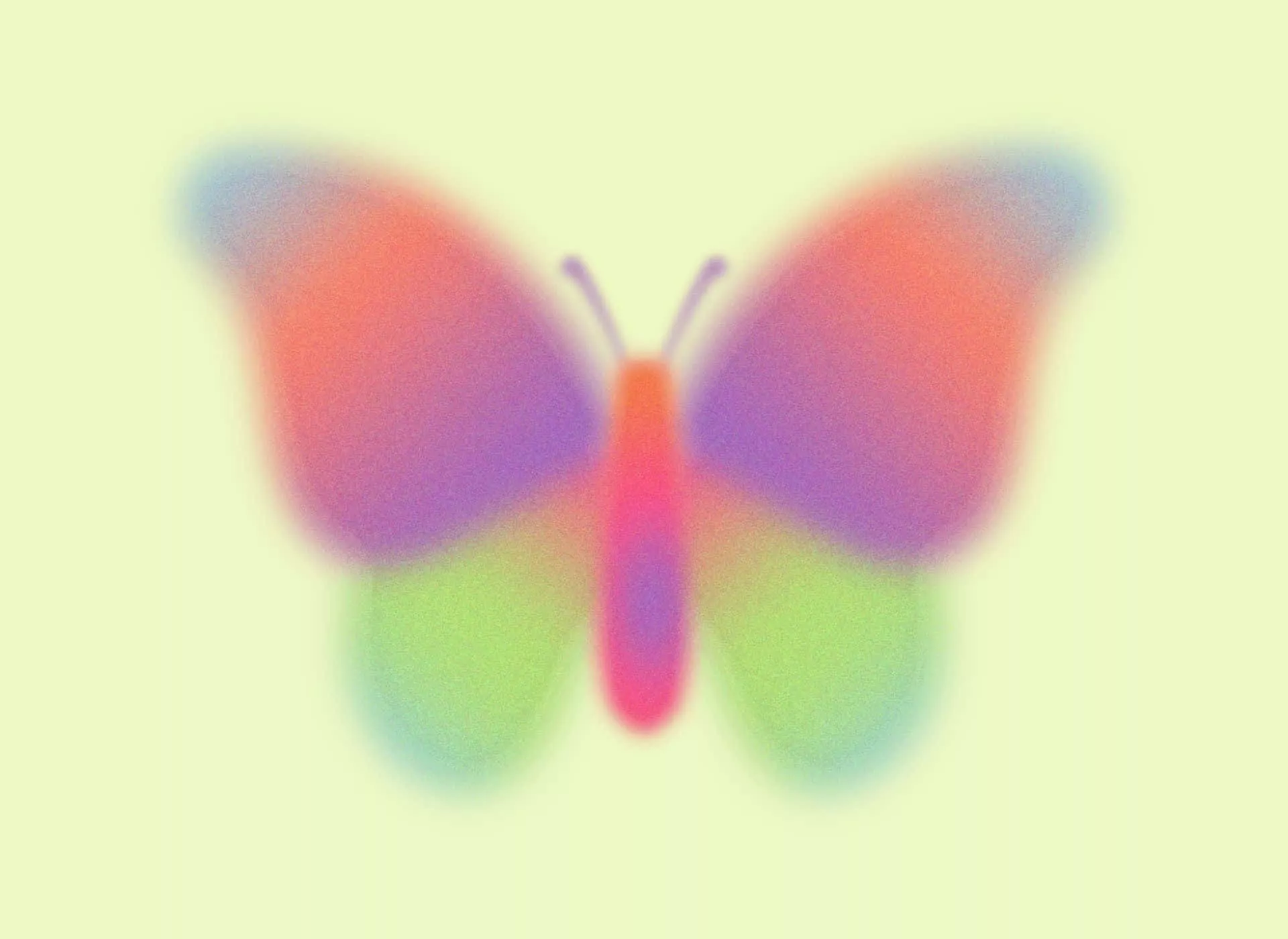 Aesthetic Butterfly Aura Background