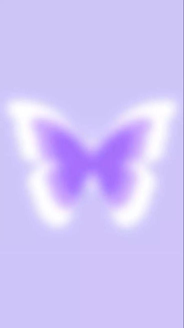 Purple Butterfly Aura Wallpaper