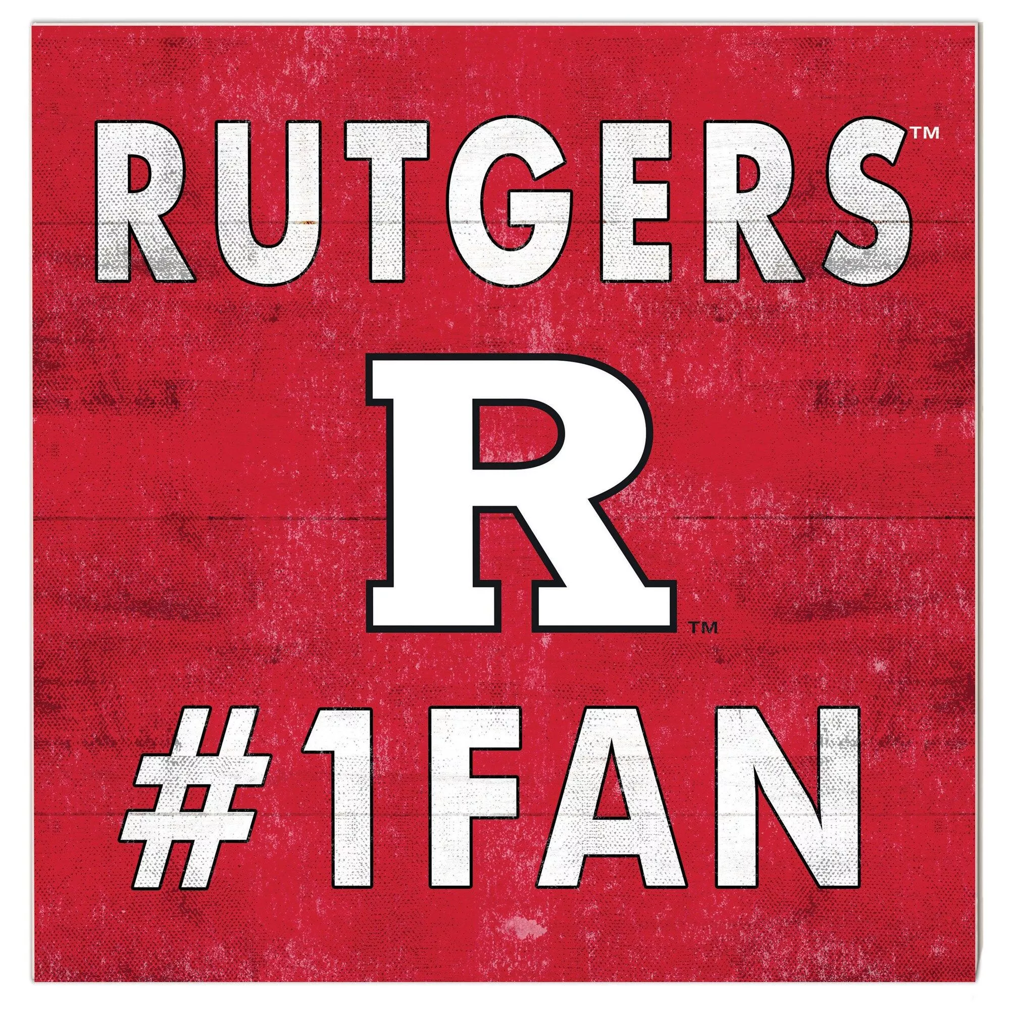 Rutgers Scarlet Knights 10'' x 10''