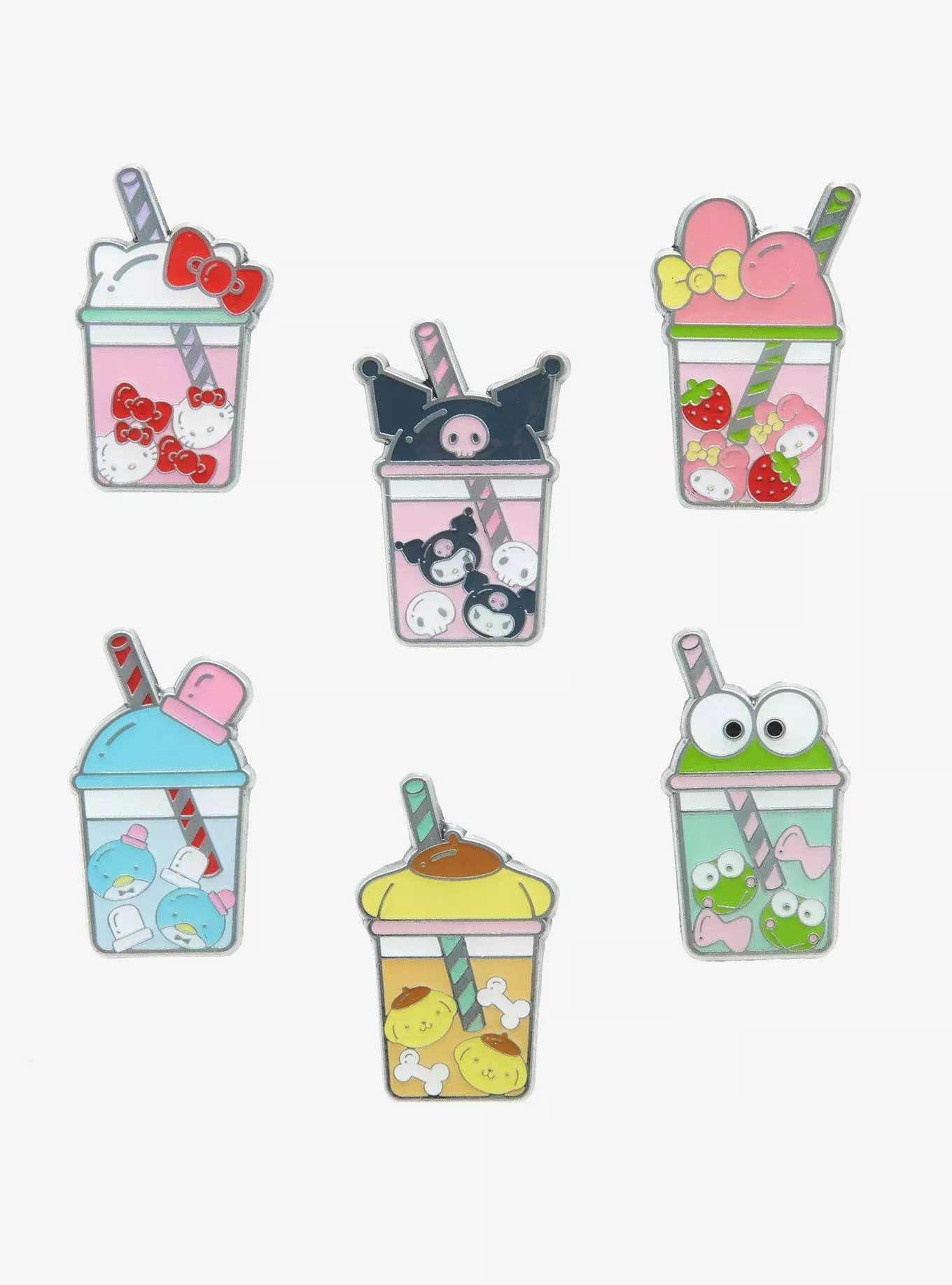 Boba Blind Box Enamel Pin