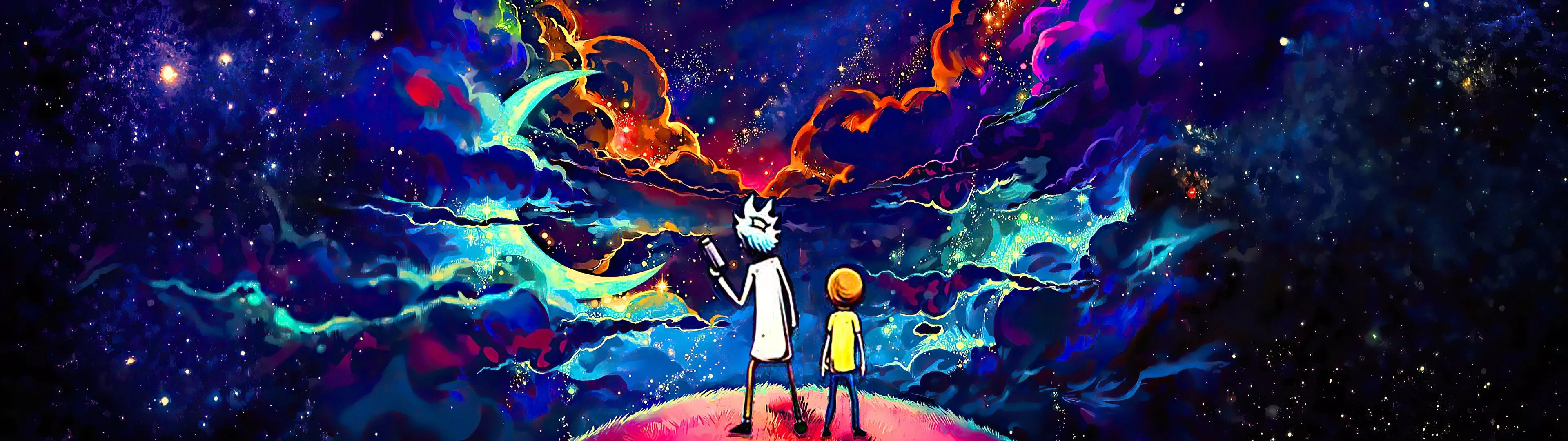Rick and Morty Wallpaper 4K, Rick