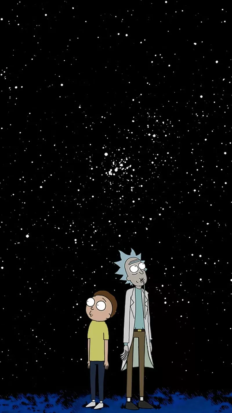 morty, rick, HD phone wallpaper