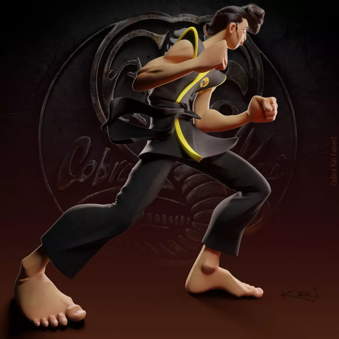 Miguel Diaz, Cobra Kai Fanart
