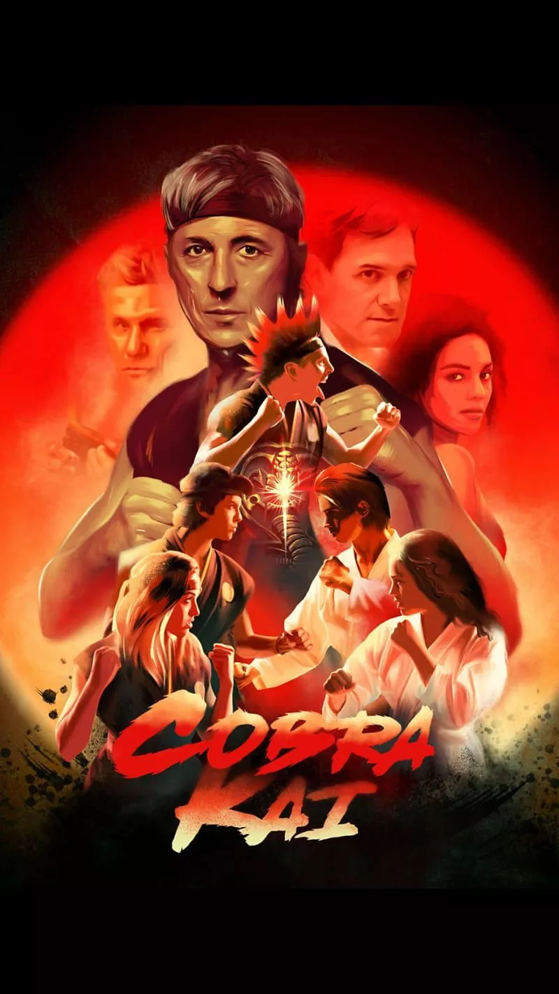 Cobra Kai, daniel san, hawk, netflix
