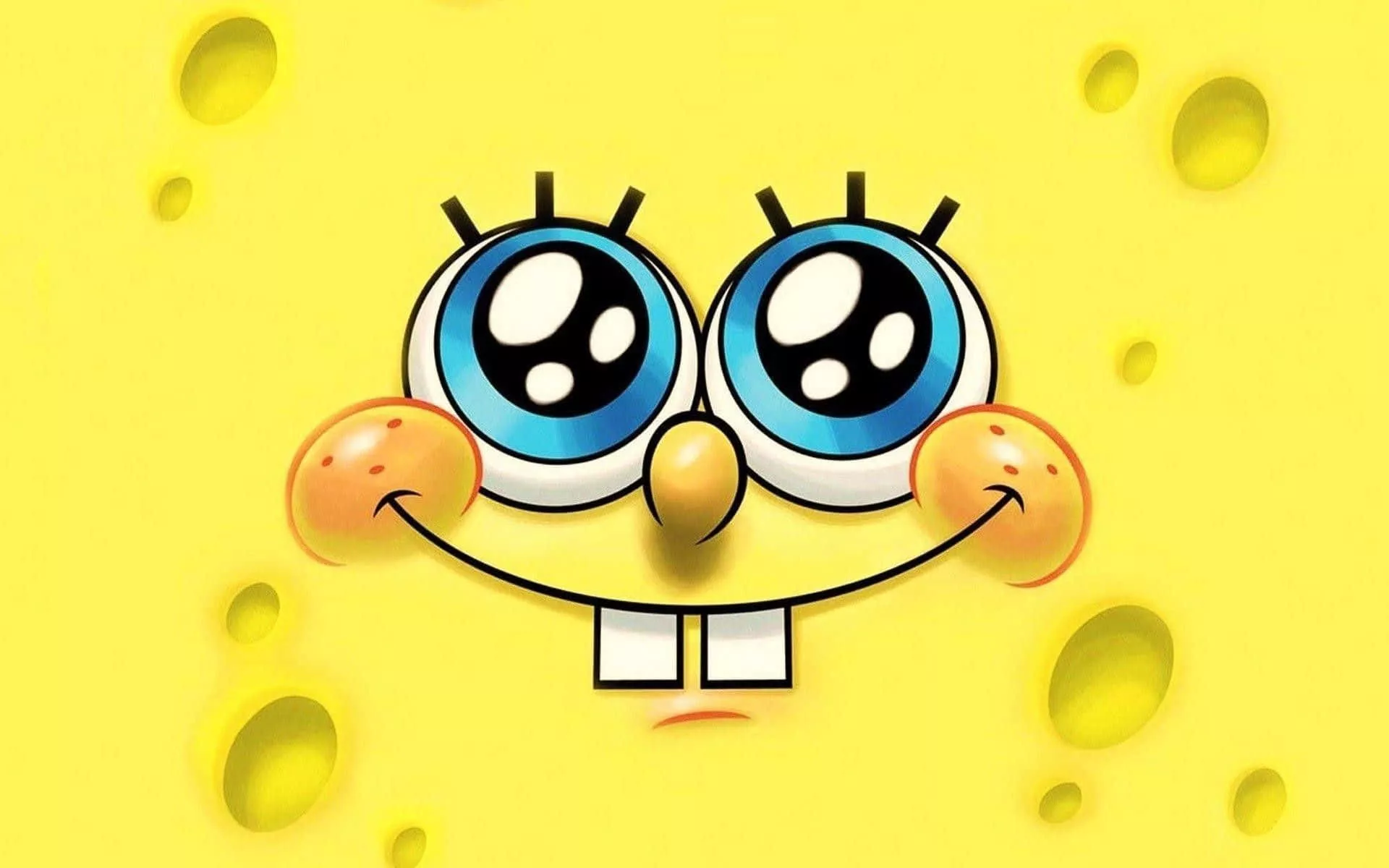 Funny Face Dreamy Spongebob Wallpaper
