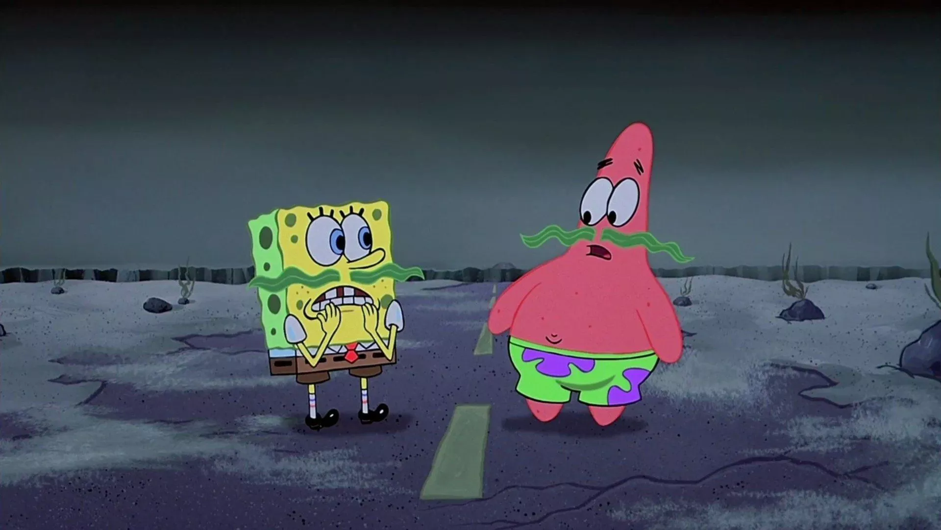 SpongeBob and Patrick HD Wallpaper
