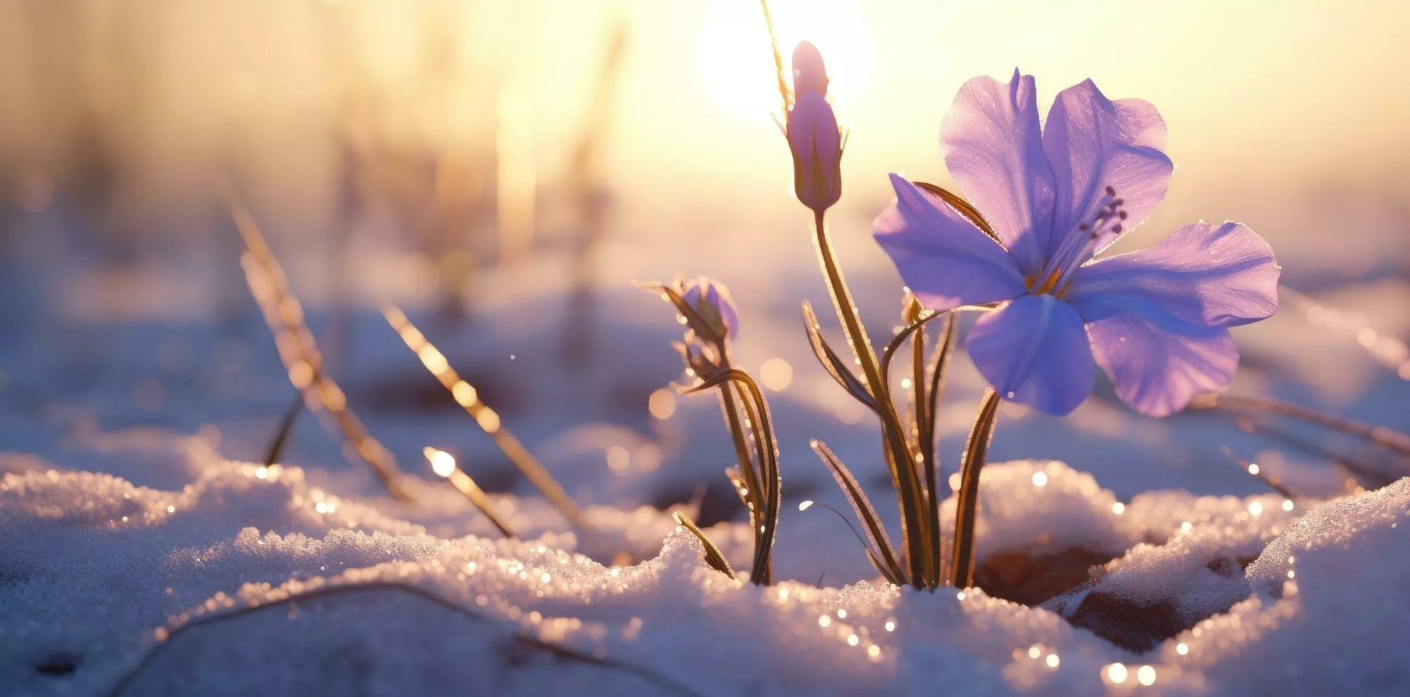 Winter Flowers Image