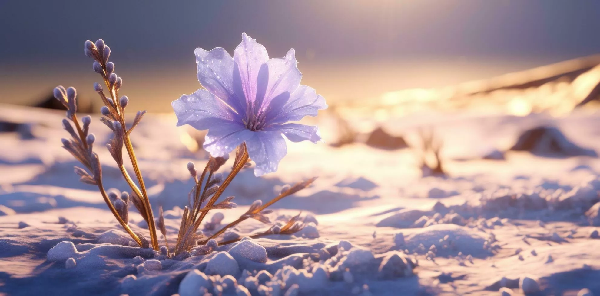 Snow Flower Image