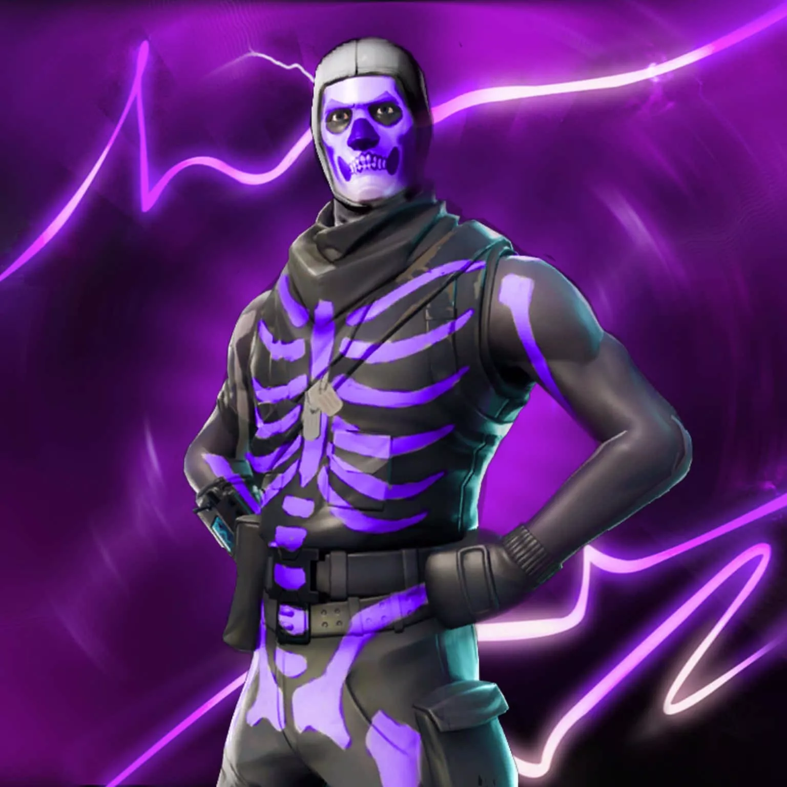 Download Fortnite Skeleton Wallpaper