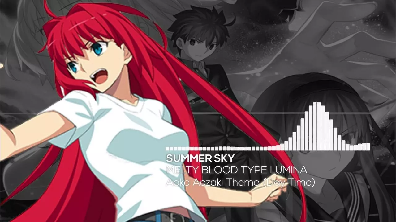 Summer Sky Aozaki Theme Day