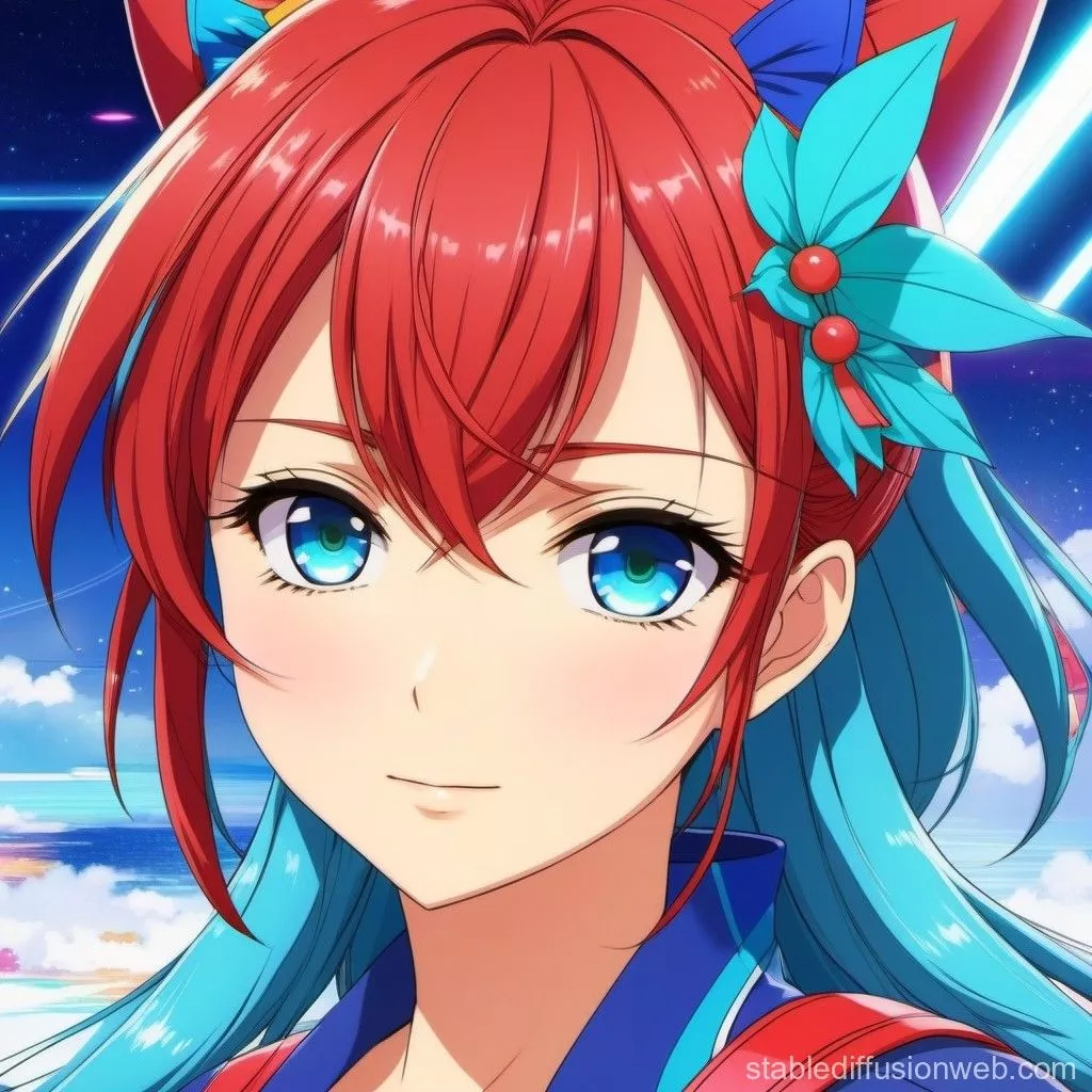 Aoko Aozaki Profile. Stable Diffusion