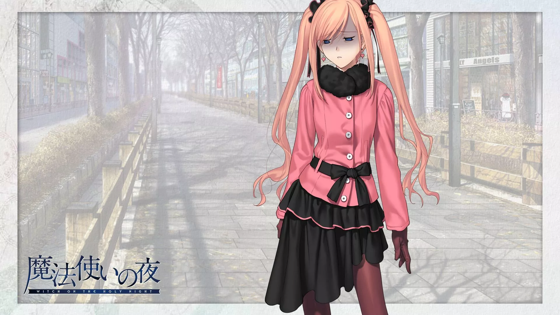 Anime Witch On The Holy Night HD Wallpaper