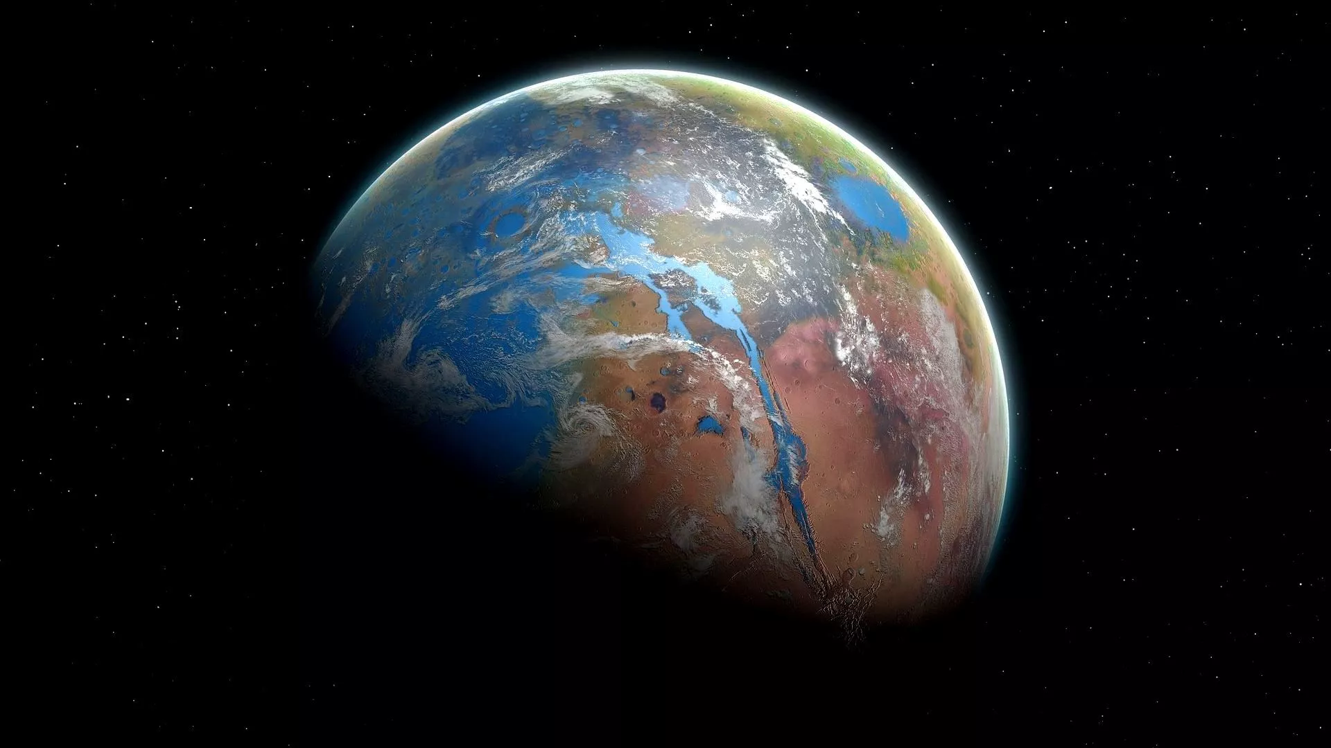 human Mars: Wallpaper