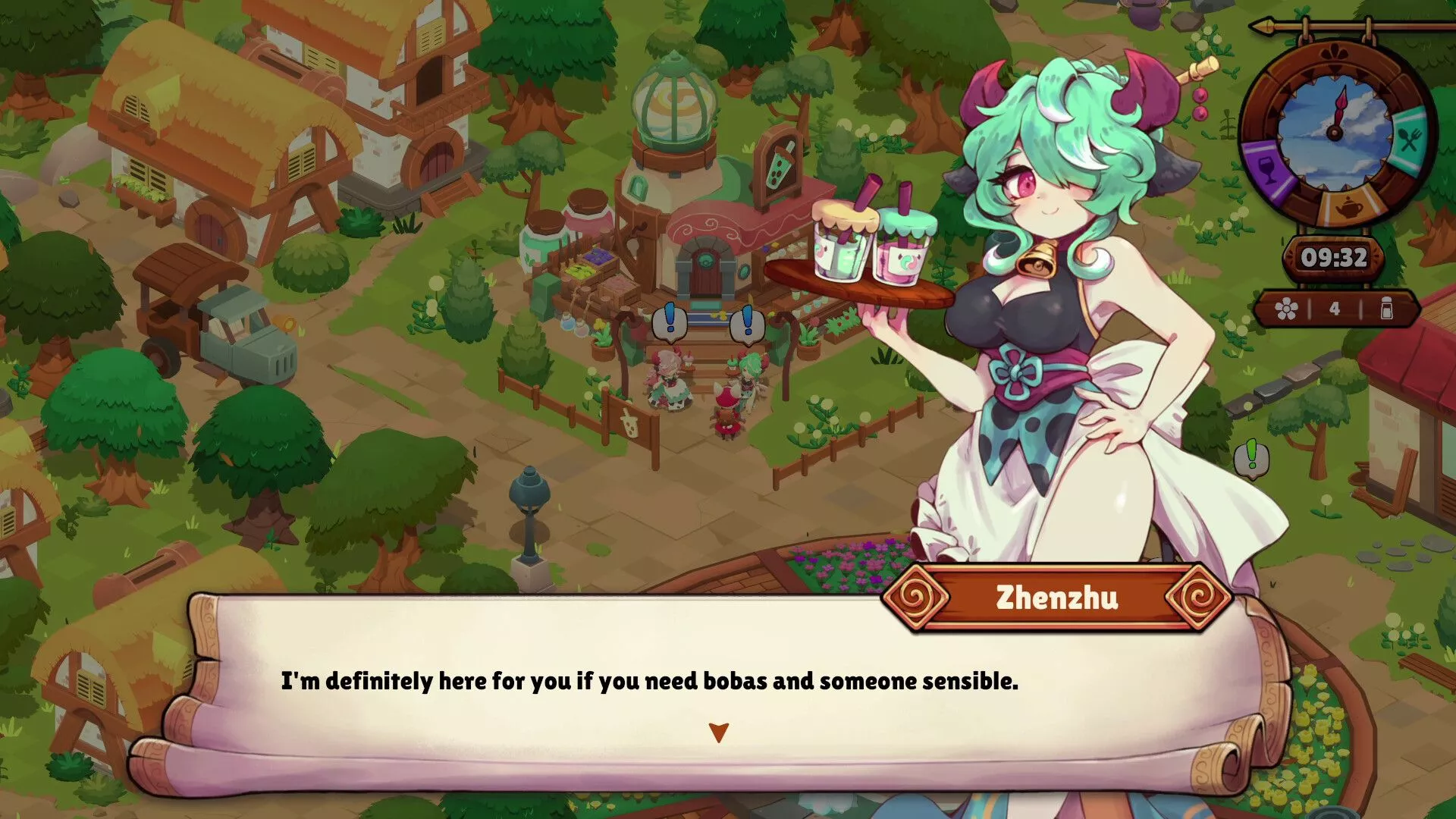 Dungeon Crawling Town Management Never