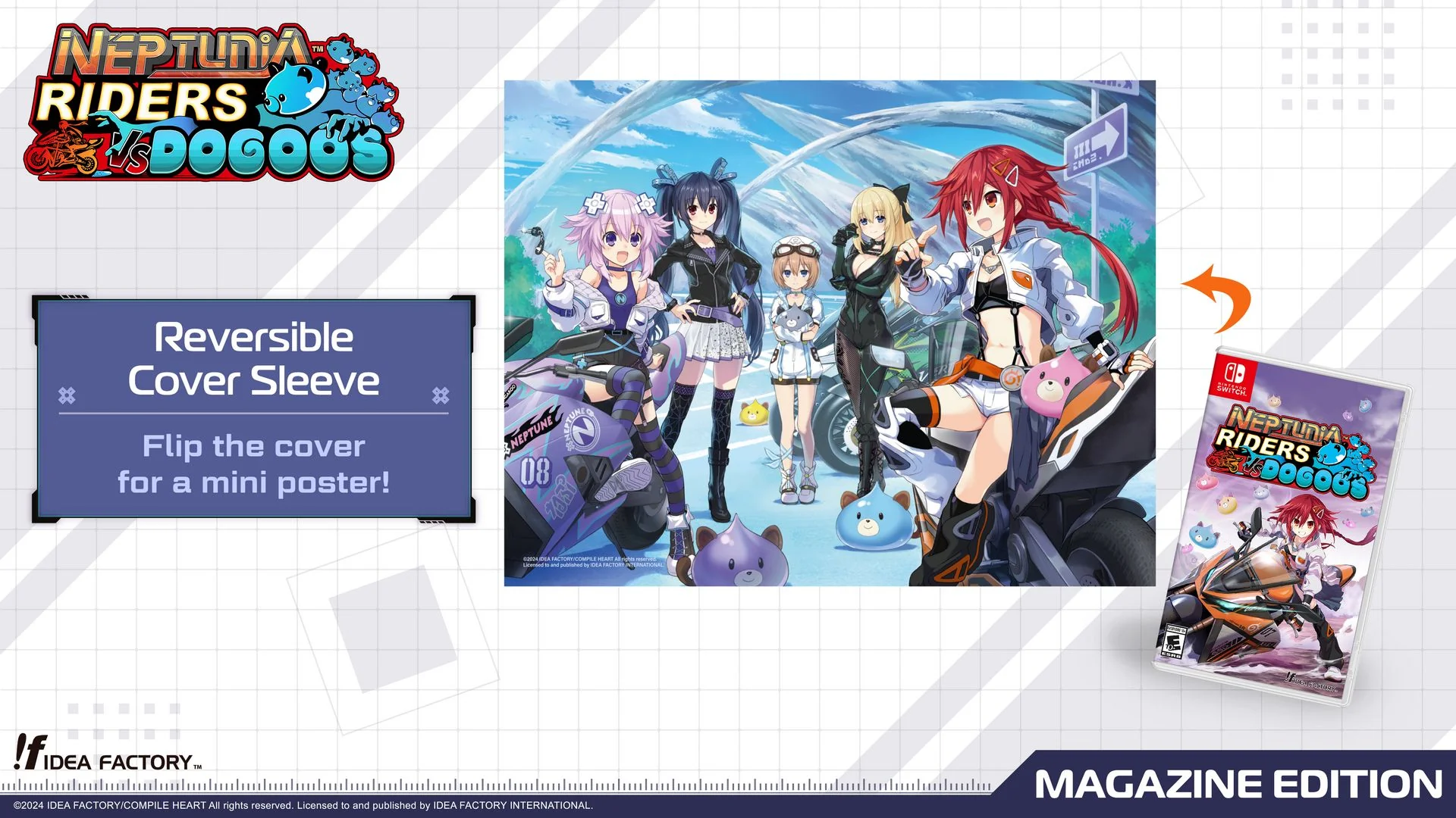 Neptunia Riders VS Dogoos Magazine