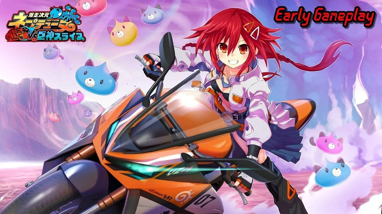 Neptunia Riders vs Dogoos