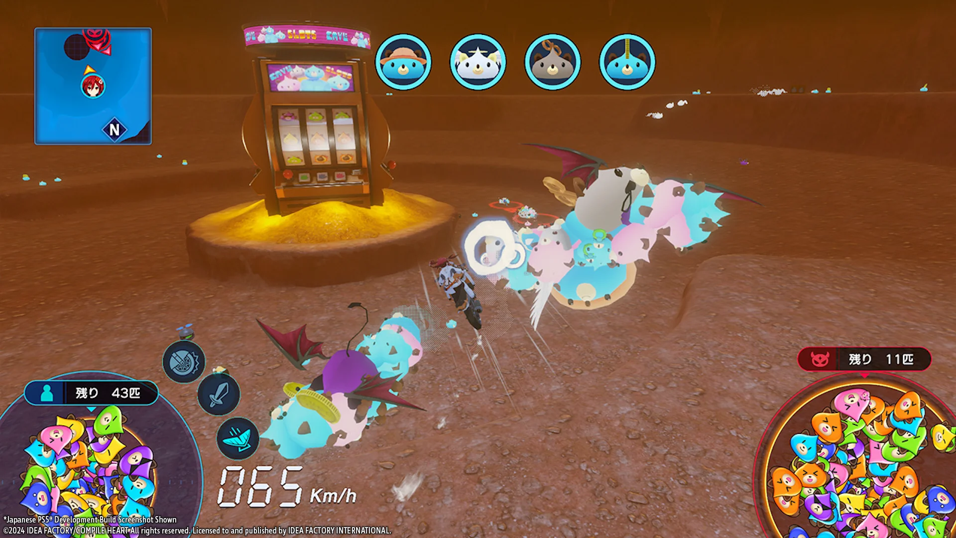Neptunia Riders VS Dogoos, PlayStation