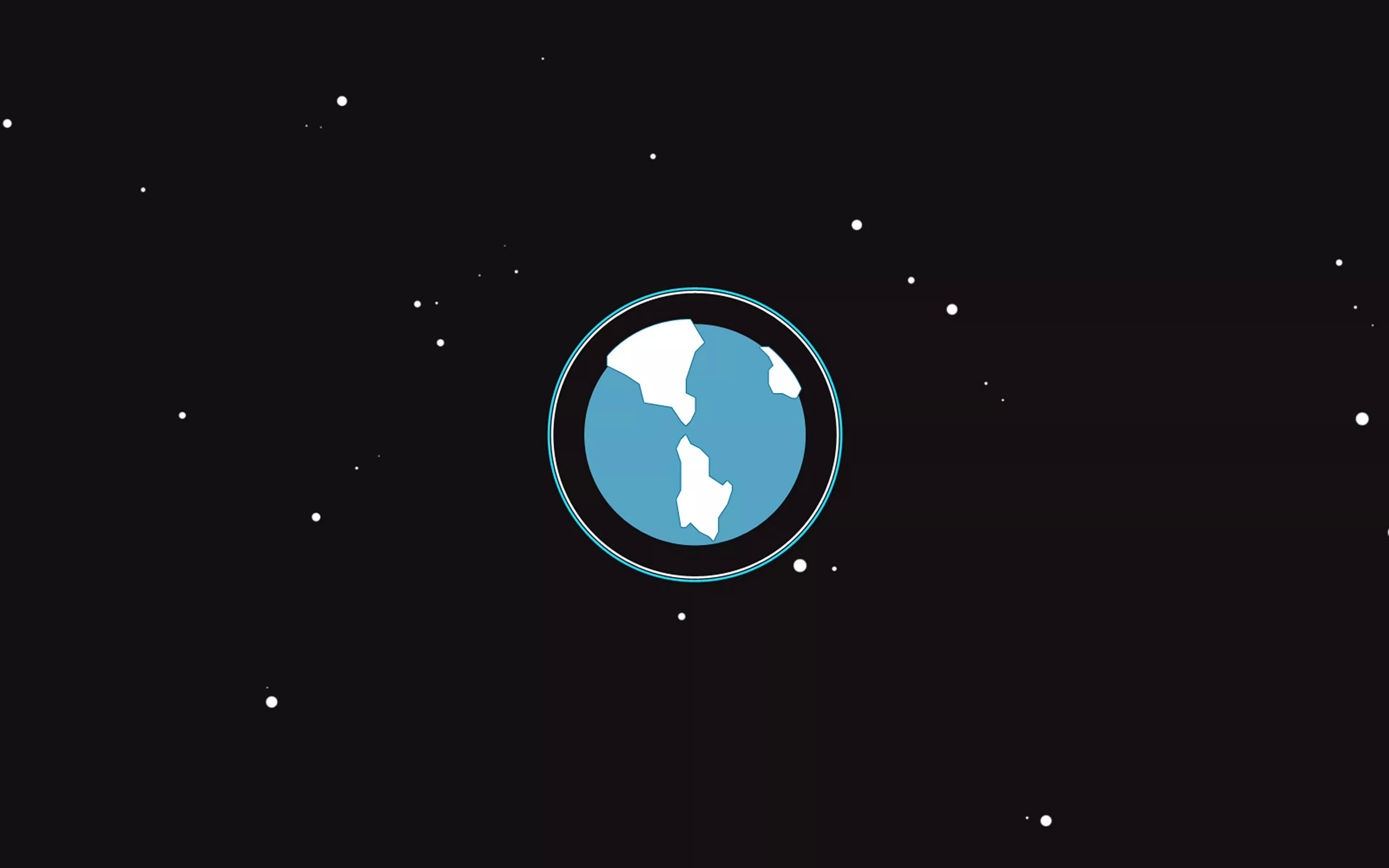 Earth Planet Minimal Simple Illust Art