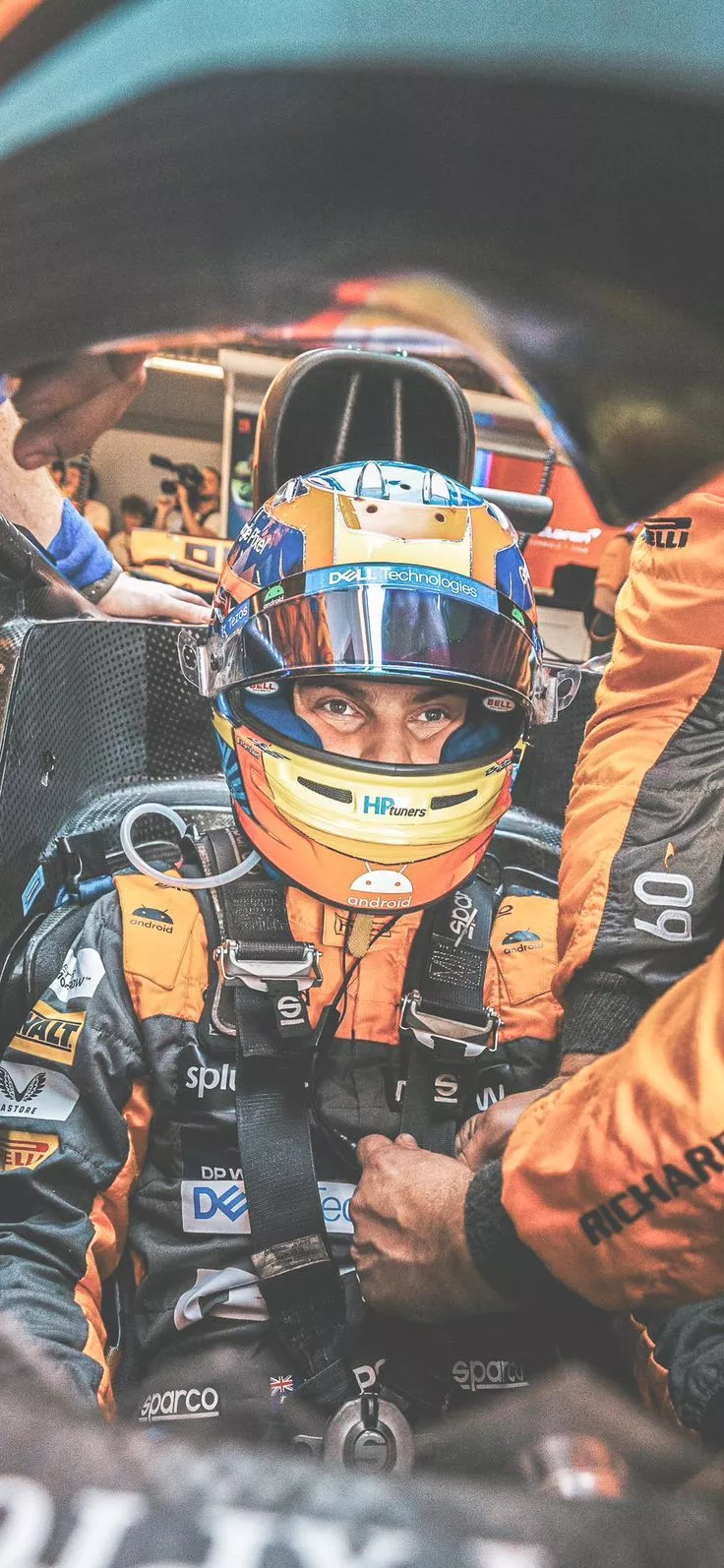 Oscar Piastri Mclaren United States Grand Prix 2023 iPhone Wallpaper