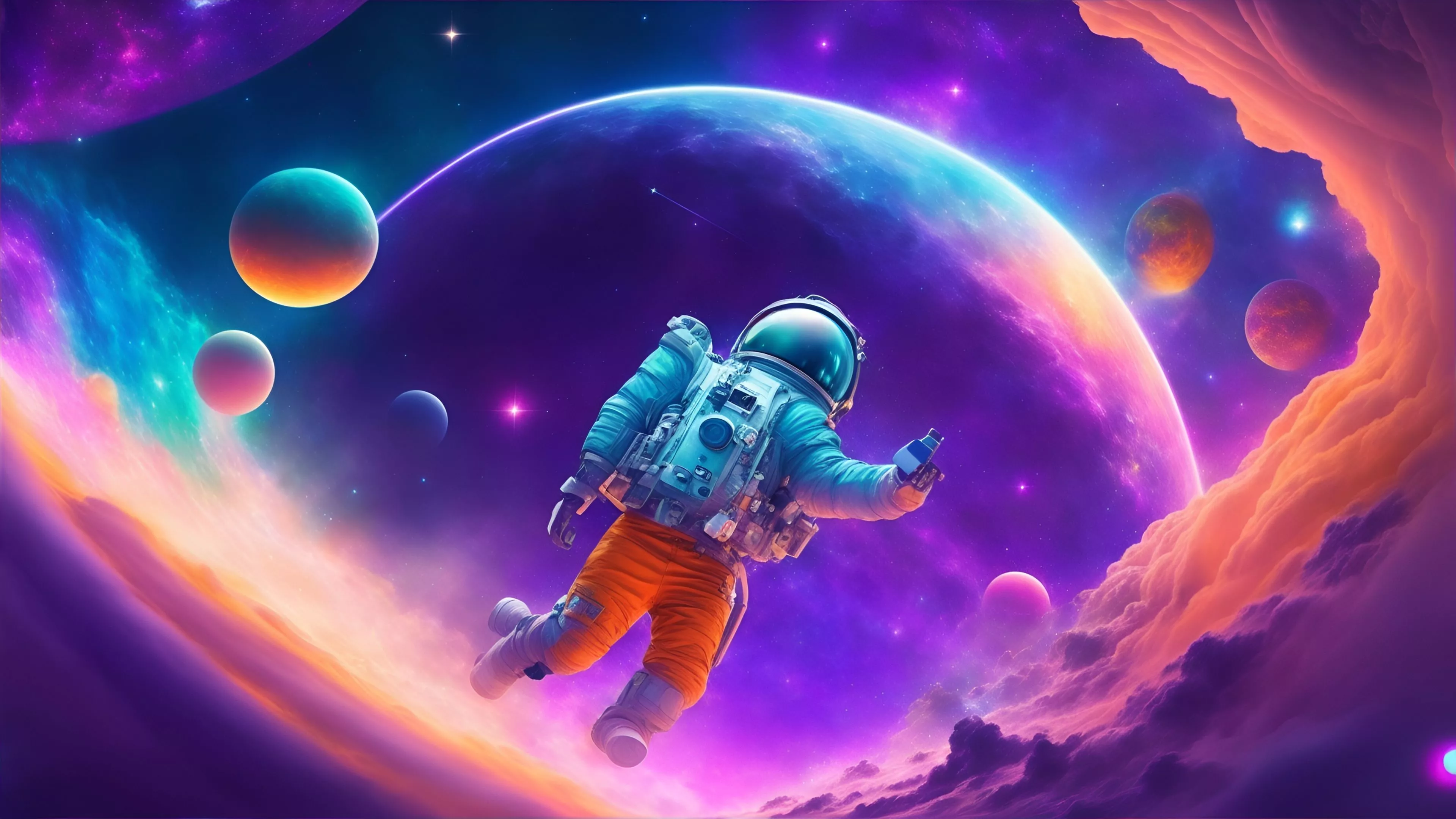 Being Astronaut 4K Fantasy Dream
