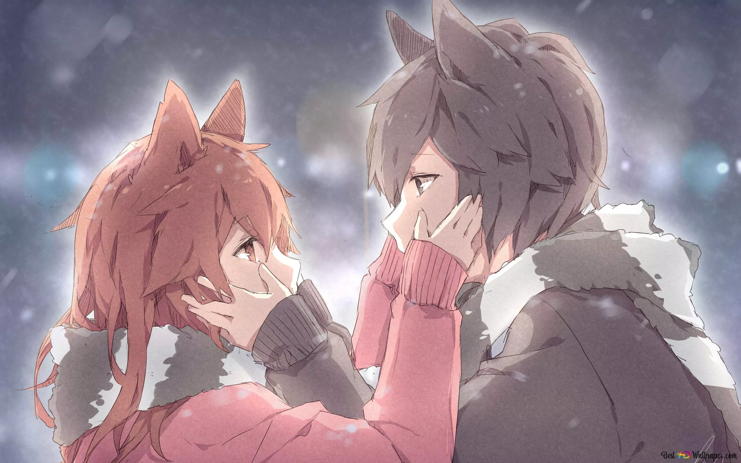 Beast Couples 4K wallpaper download