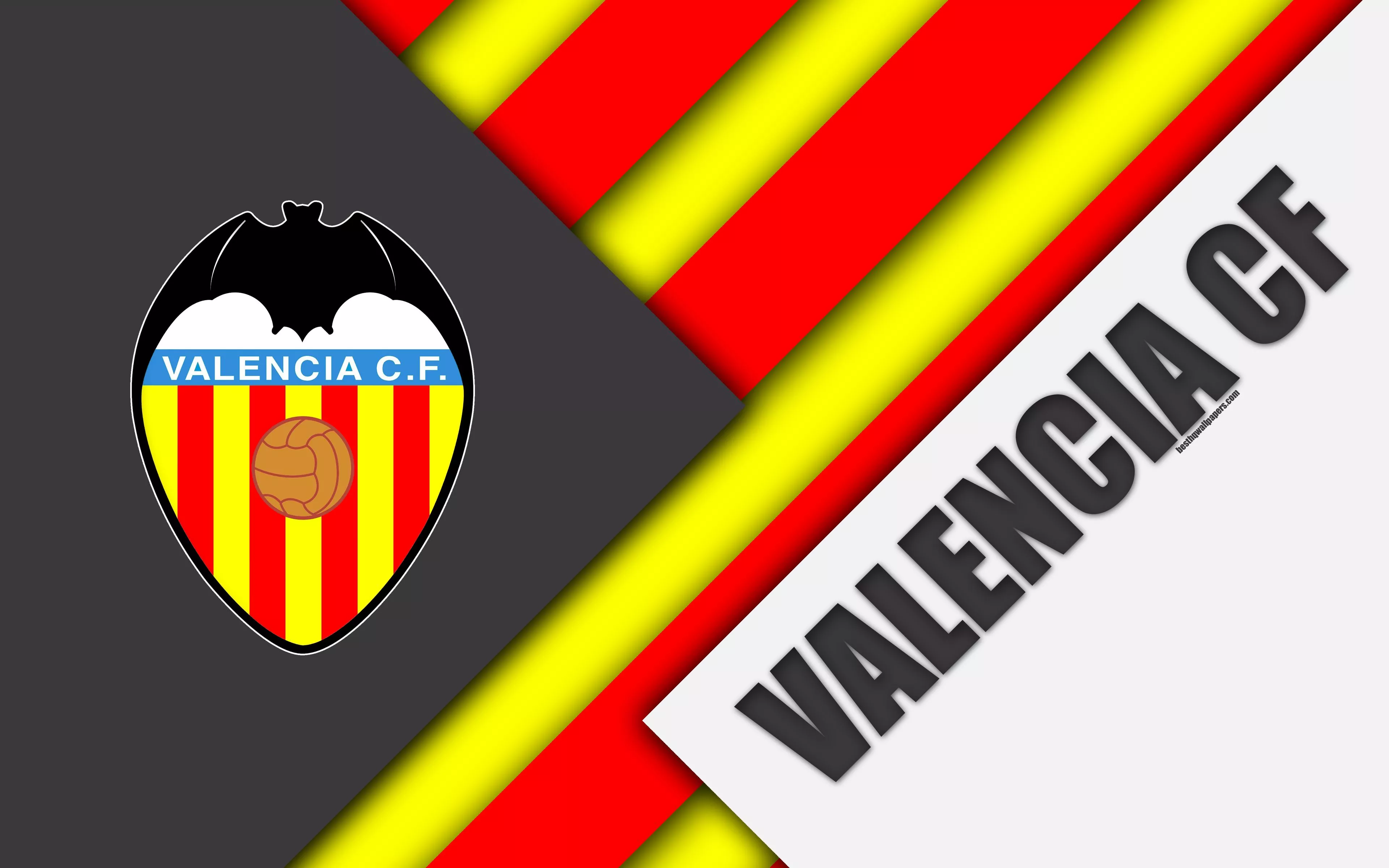 Emblem Logo Soccer Valencia CF Sports